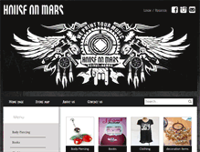 Tablet Screenshot of houseonmars.com